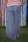 Denim Mineral Washed Straight Leg Pant