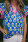 Shaun Floral Print Flutter Sleeve