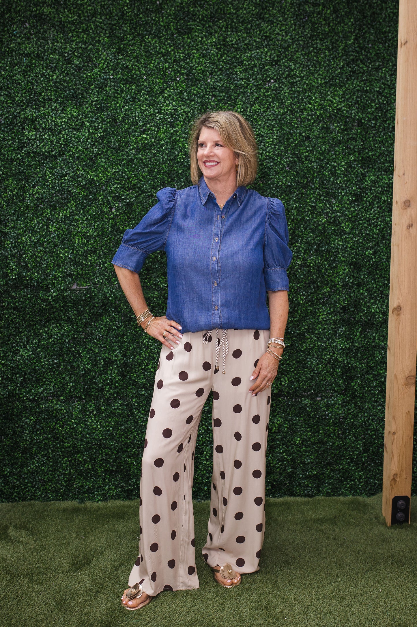Andrea Pants in Ecru