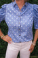 Polka Dot Collared Puff Sleeve