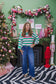 Ho Ho Ho Scalloped Trim Sweater