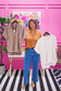 Paige Satin Vneck Blouse