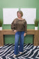 Speckled Effect One Shoulder Sweatshirt
