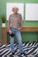 Janey Animal Print Blouse