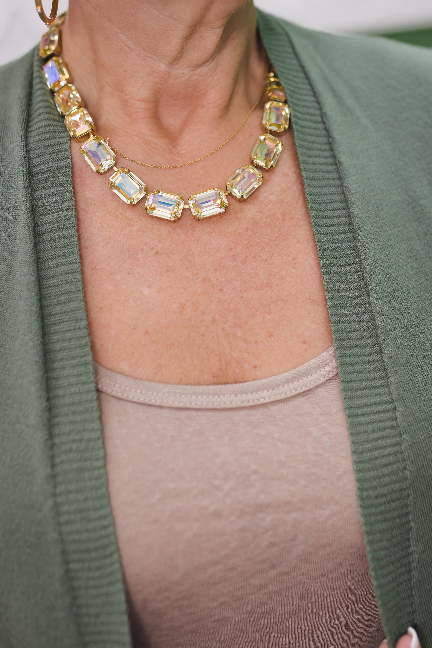 Lightweight Open Front Cardigan