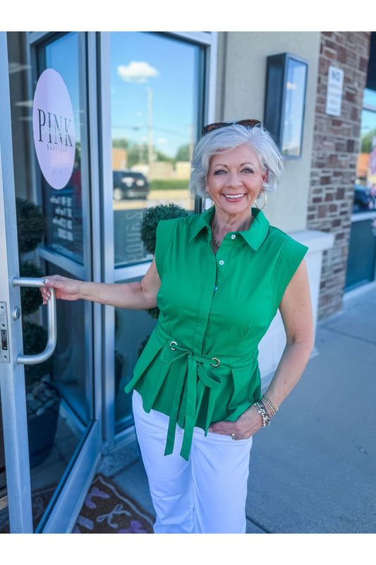 Victoria Cap Sleeve Top