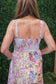 Enchanted Garden Patchwork Midi Dress