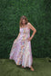 Enchanted Garden Patchwork Midi Dress