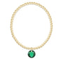 enewton 3mm Gold Reflection Birthstone Bracelets