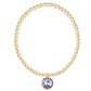 enewton 3mm Gold Reflection Birthstone Bracelets