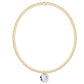 enewton Reflection 2mm Gold Birthstone Bracelets