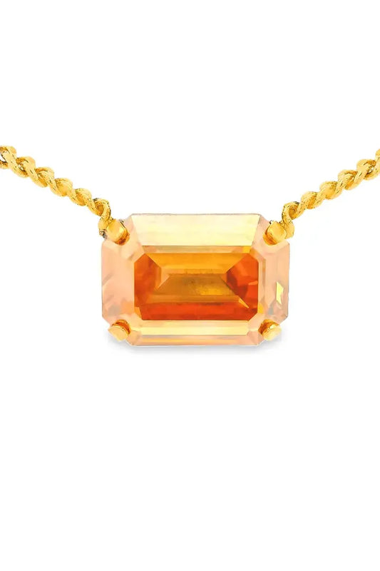Rubin Necklace in Caramel