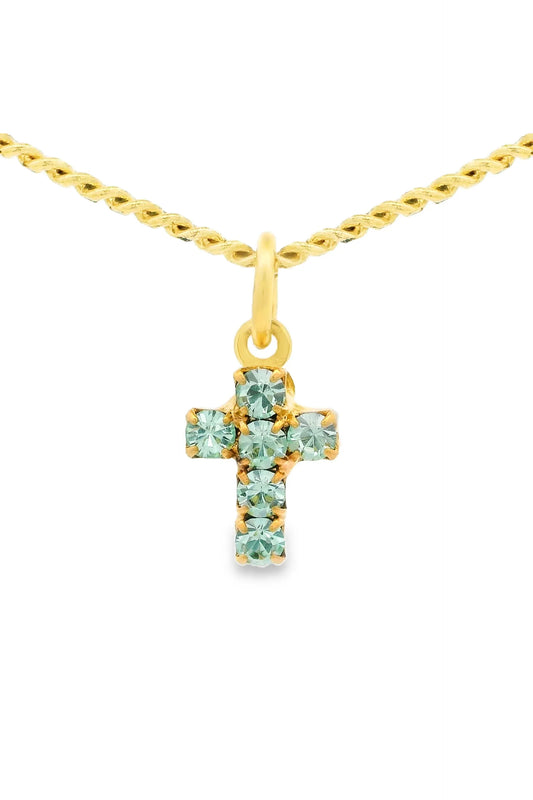 Tova Single Mini Cross Necklace