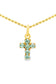 Tova Single Mini Cross Necklace