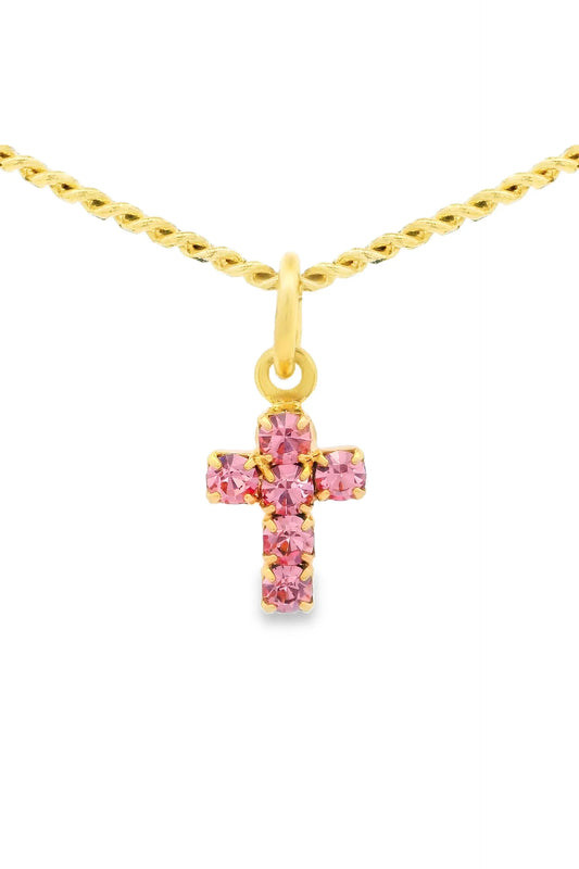 Tova Single Mini Cross Necklace