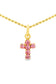 Tova Single Mini Cross Necklace