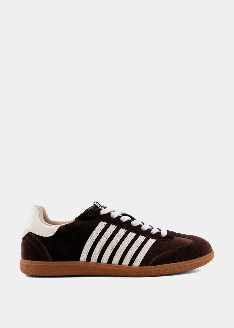 SS Stevie Brown Suede Sneaker