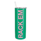 Mahjong Skinny Tumblers