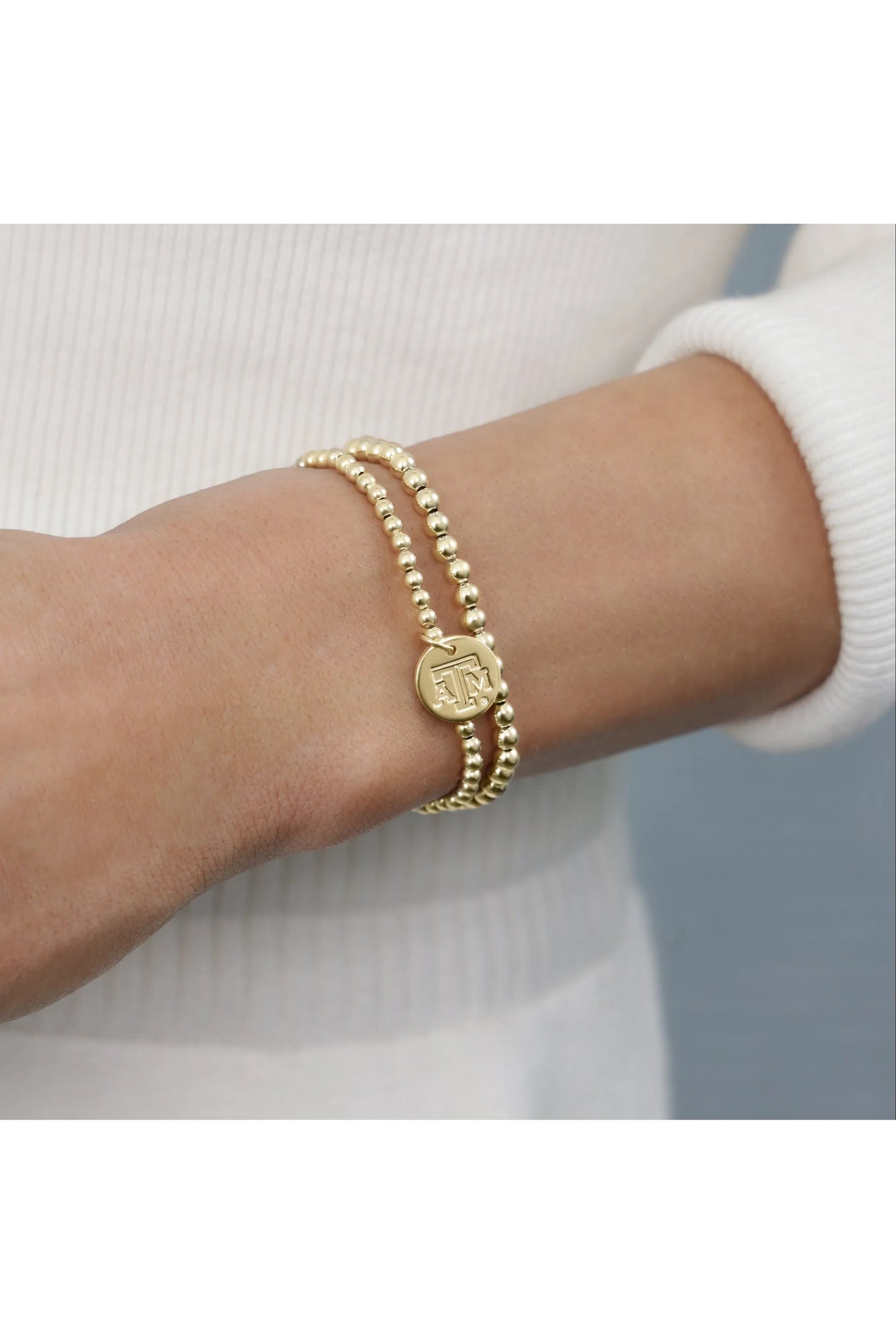ENewton Collegiate Classic Gold 3mm Bracelet