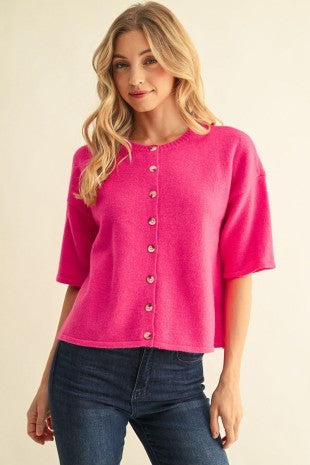 Tina Drop Shoulder Cardigan