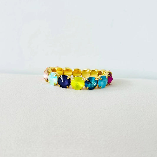 TOVA Croatia Stretch Bracelet in Candy Crush