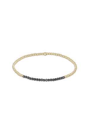 Gold Bliss 2mm Bead Bracelet