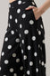 Randal Polka Dot Wide Leg Pants