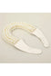 Multi Layered Pearl Beaded Magnetic Statement Collar Necklace