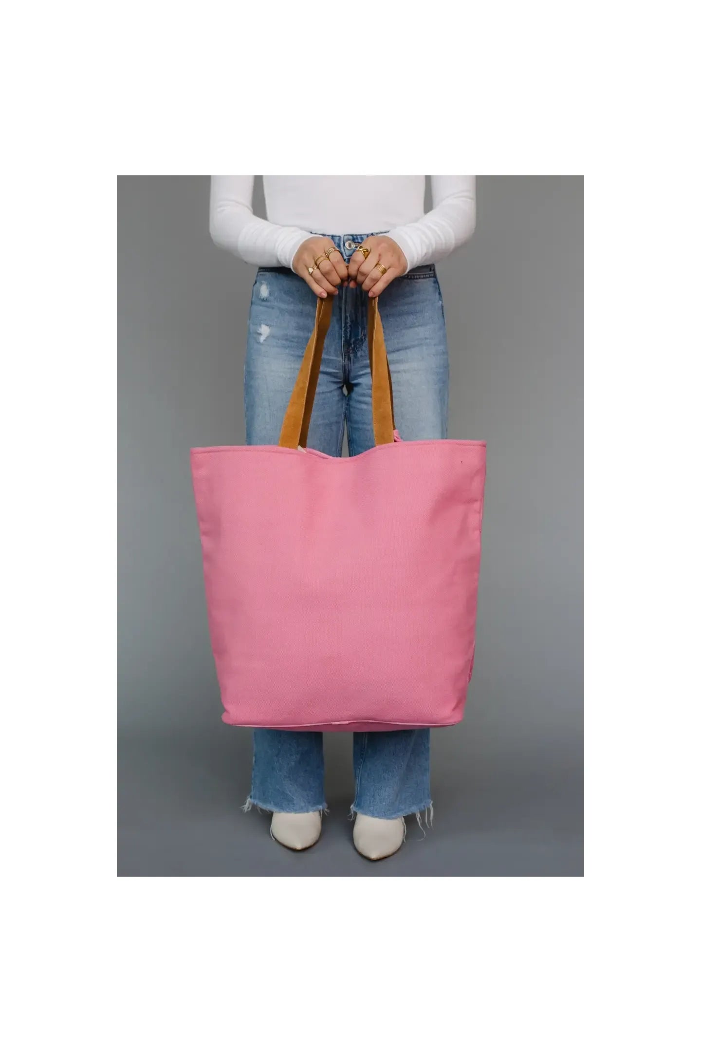 Pink Hearts Tote