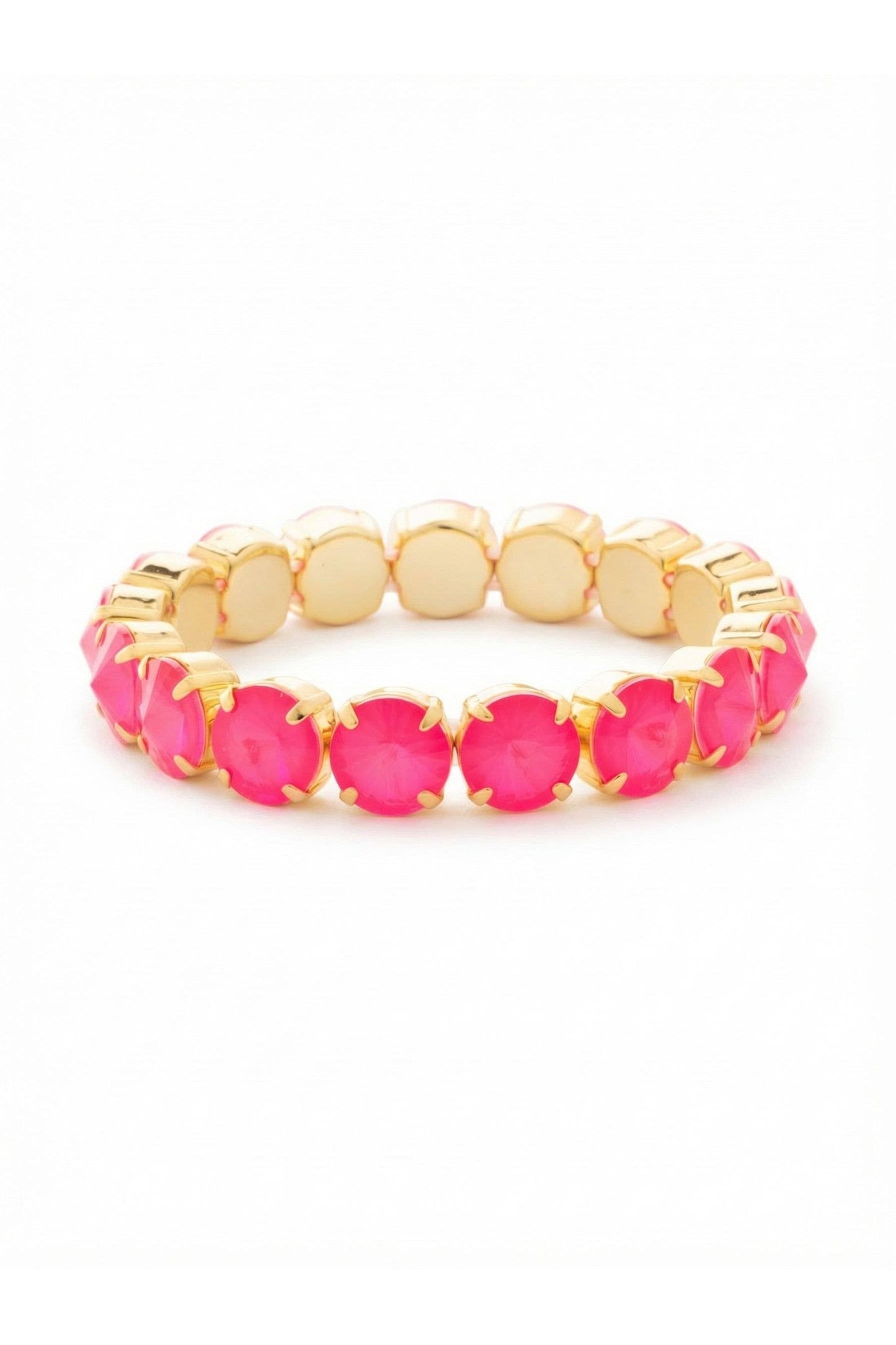 London Stretch Bracelet Pink