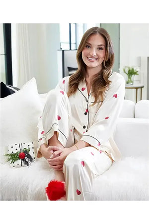 Hearts - Full-Length Pj Sets