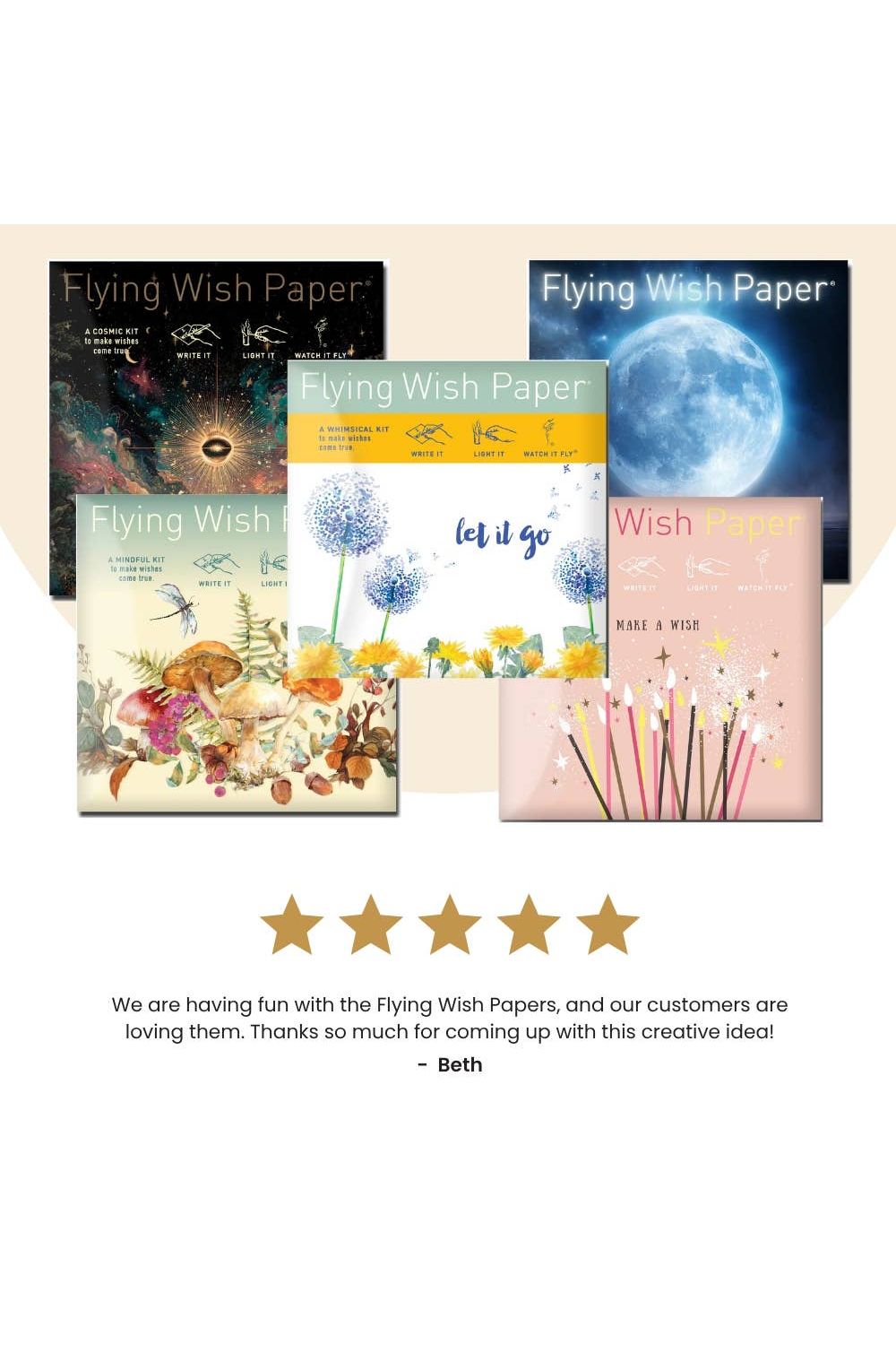 HAPPY Mini Wish Kit | Mindfulness Gift | Party Favor