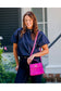Vivienne Handbag Hot Pink EC