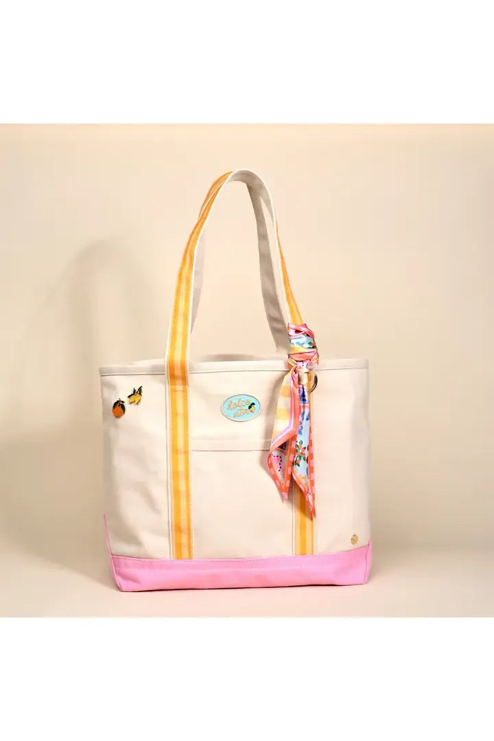 The Darling Canvas Tote-Ciao Bella