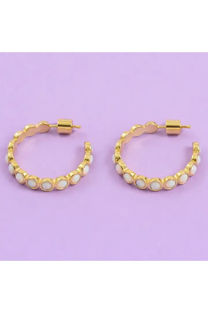 Mabel Opal Hoop