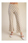 Flare Crop Polka Dot Pants