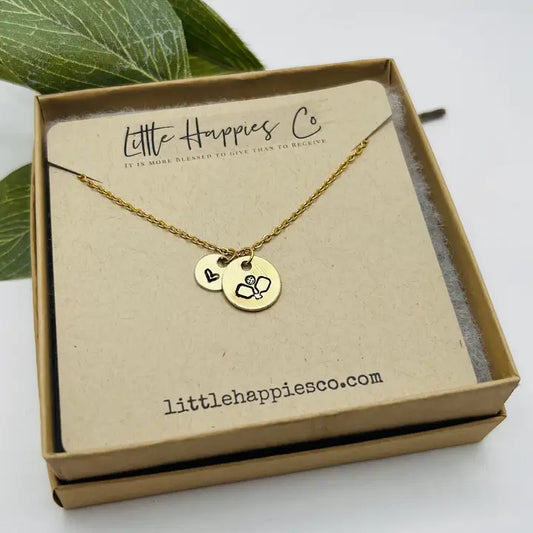 Little Happies Pickleball Necklace