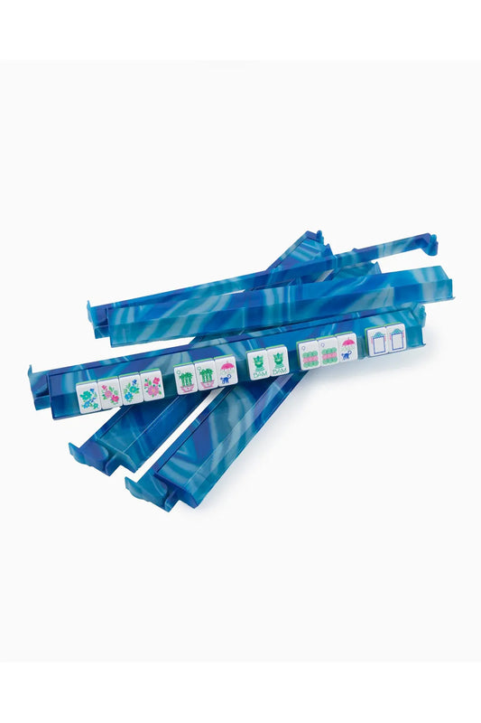 Blue Lace Agate Rack & Pusher Set