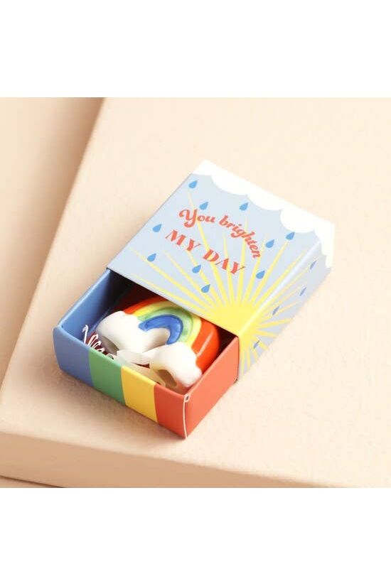 Tiny Matchbox Ceramic Tokens