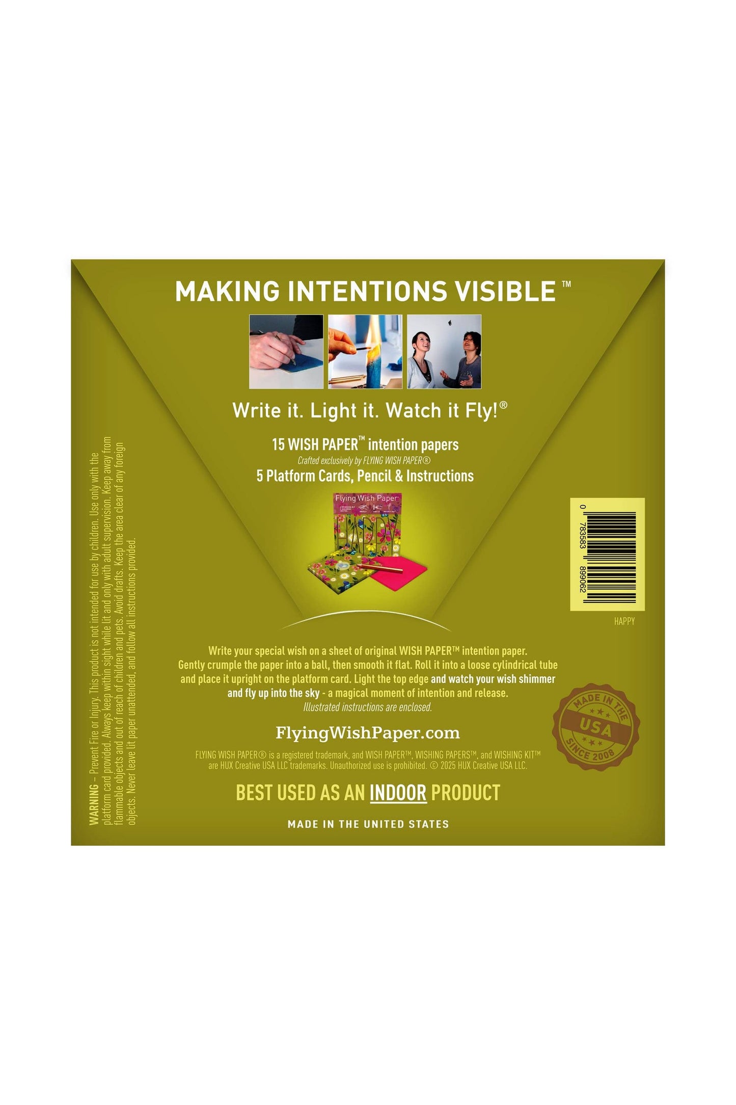 HAPPY Mini Wish Kit | Mindfulness Gift | Party Favor