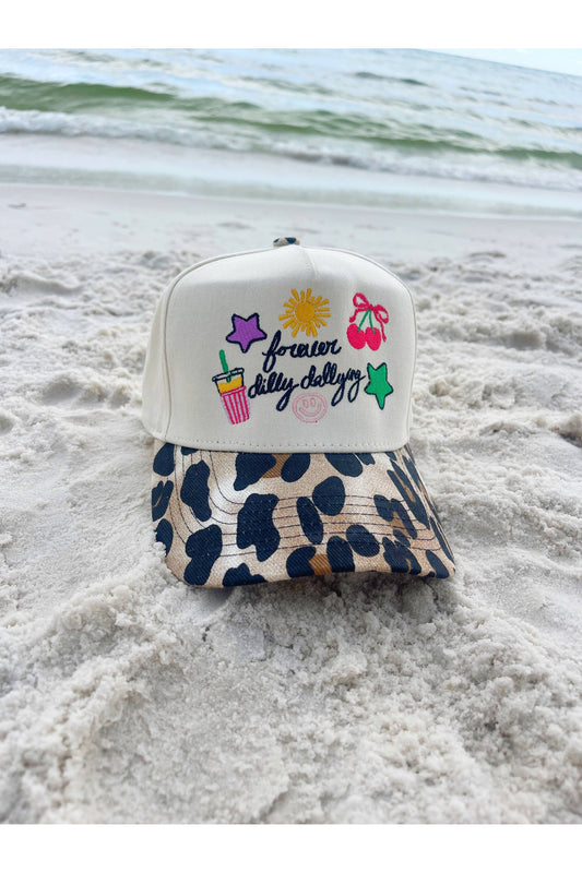 Forever Dilly Dallying Leopard Hat