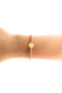 BB Softball Bracelet on Gold