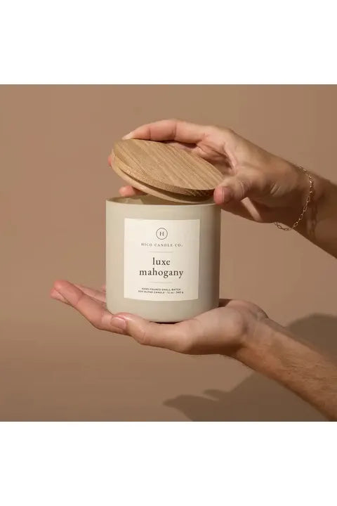 HICO CANDLE CO.   Luxe Mahogany Candle