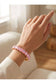 7 inch Octavia Stretch Bracelet - Pink