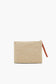 Mahjong Glam Fully Hand-Beaded Top Zip Clutch