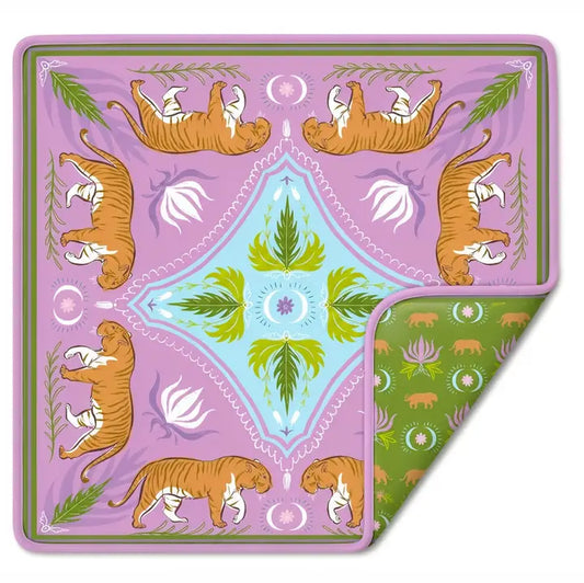 Moon Tiger Double Sided Mahjong Mat