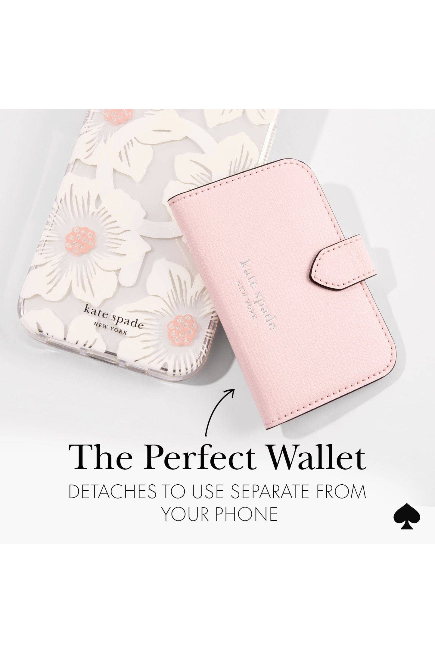 Kate Spade NY Morgan MagSafe Wallet Chalk Pink