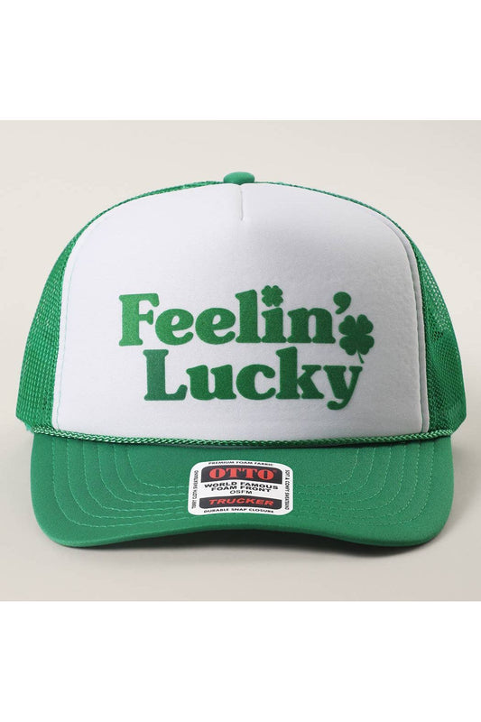 FEELIN' LUCKY Foam Trucker Hat