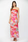 Take Me To The Beach Strapless Maxi