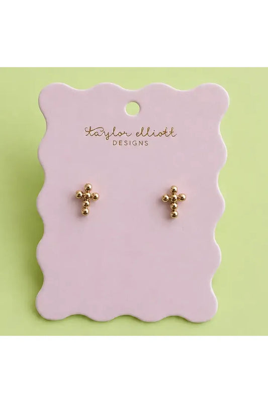 Mandy Cross Earrings